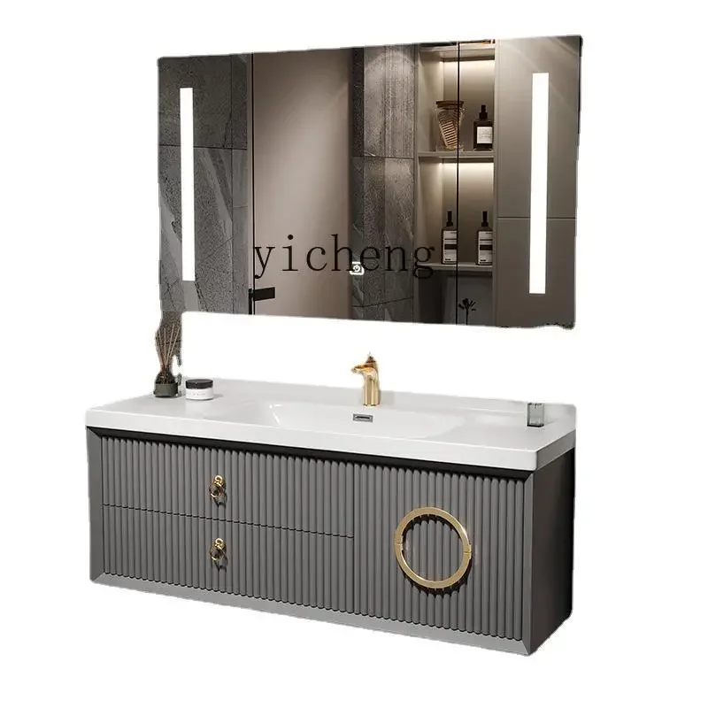 XL Ceramic Whole Washbin Bathroom Cabinet Combination Oak Cabinet Washstand Wash Face and Wash Hands Basin Cabinet
XL Ceramic Whole Washbin Bathroom Cabinet Combination Oak Cabinet Washstand Wash Face and Wash Hands Basin Cabinet