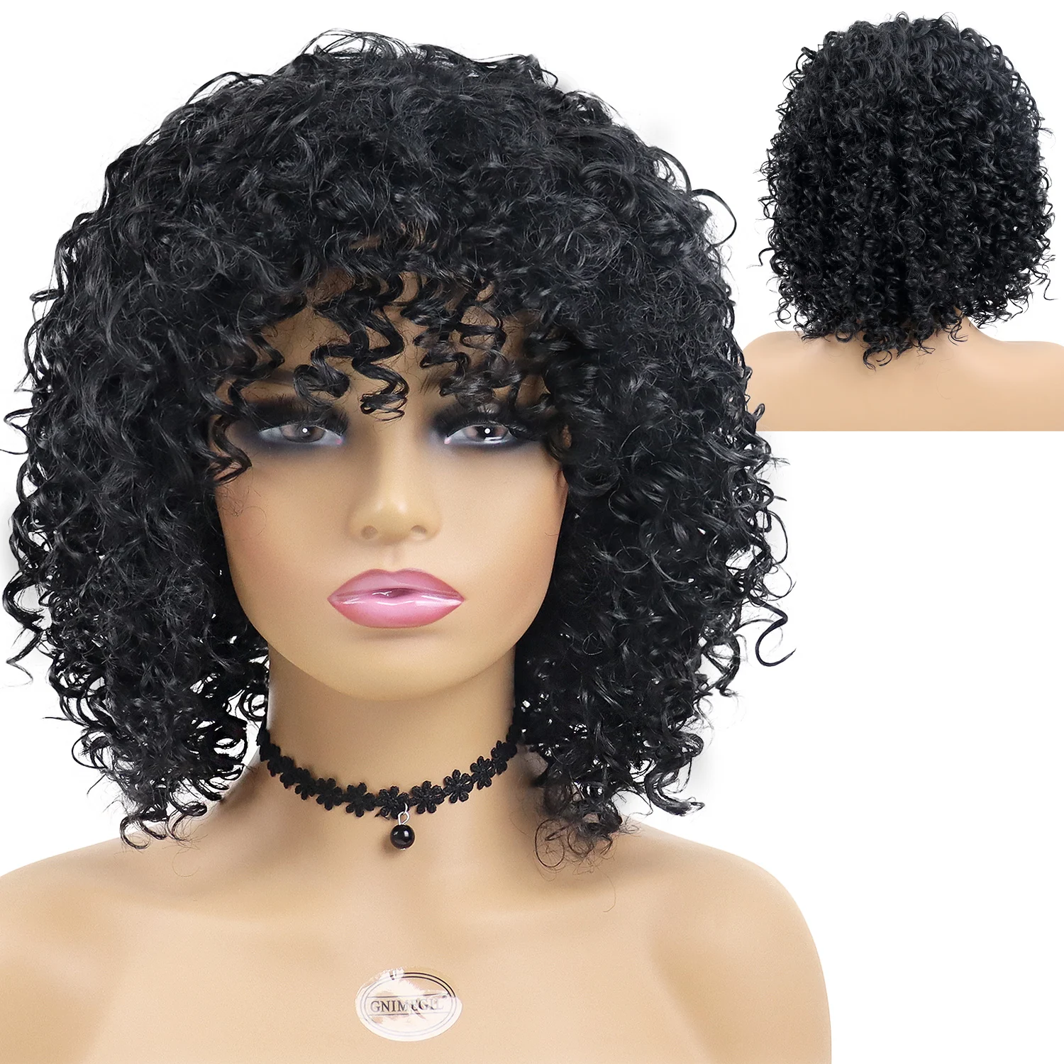 Synthetic Afro Brown Curly Wigs for Women Fluffy Hairstyles Big Curls Natural Wigs African American Wig with Bangs Lady
Synthetic Afro Brown Curly Wigs for Women Fluffy Hairstyles Big Curls Natural Wigs African American Wig with Bangs Lady
