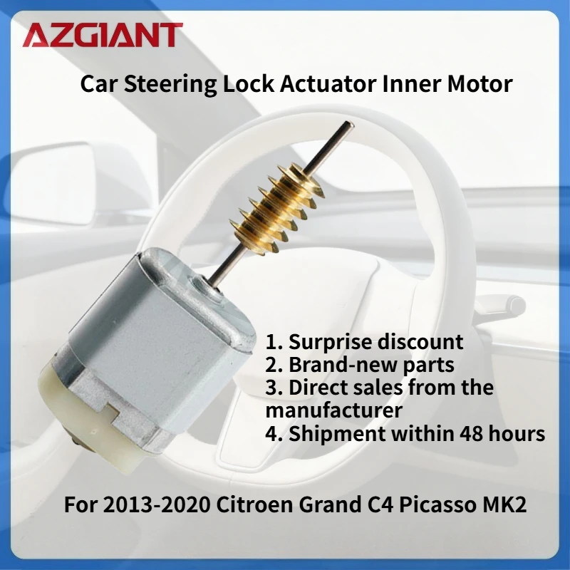For 2013-2020 Citroen Grand C4 Picasso MK2 AZGIANT Car Steering Lock Actuator Inner Motor DC 12V Accessories brand new parts
For 2013-2020 Citroen Grand C4 Picasso MK2 AZGIANT Car Steering Lock Actuator Inner Motor DC 12V Accessories brand new parts