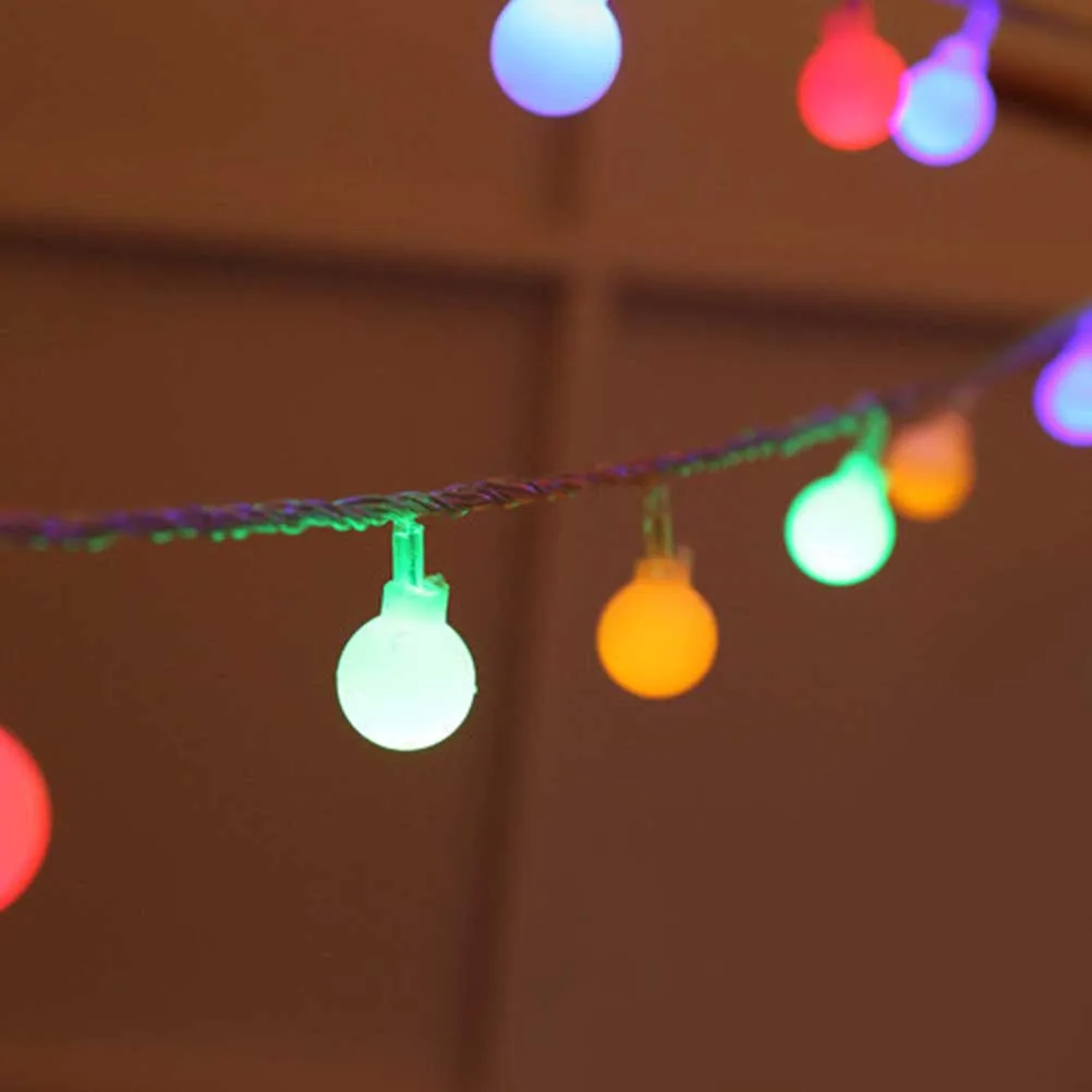 10M 80 LED Ball String Lights Globe Lights Operated Fairy Lights for Christmas Home Wedding Birthday Party Decoration (M
10M 80 LED Ball String Lights Globe Lights Operated Fairy Lights for Christmas Home Wedding Birthday Party Decoration (M