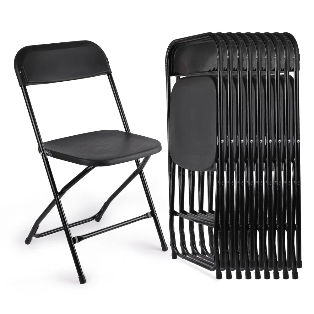 10 Pack Black Folding Chairs, Portable Stackable Commercial Foldable Chair, Indoor Outdoor Plastic Folding Chair, Customized
10 Pack Black Folding Chairs, Portable Stackable Commercial Foldable Chair, Indoor Outdoor Plastic Folding Chair, Customized