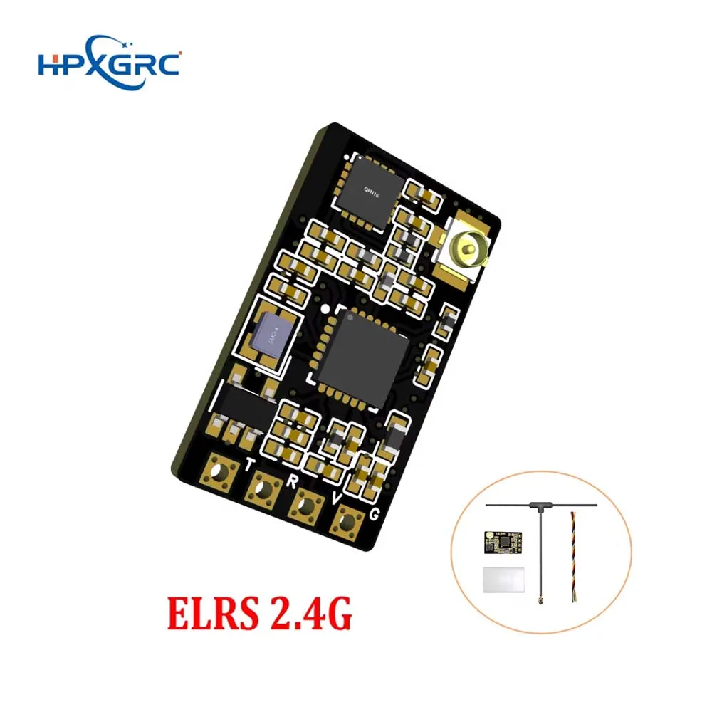 Приемник HPXGRC 2,4G ExpressLRS ELRS, стабильный сигнал, детали «сделай сам» для дронов дальнего действия для фристайла FPV
Приемник HPXGRC 2,4G ExpressLRS ELRS, стабильный сигнал, детали «сделай сам» для дронов дальнего действия для фристайла FPV