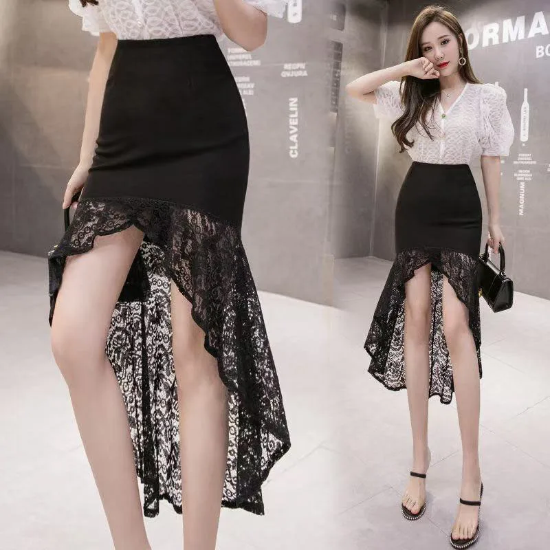 2025 Womens High Waist Lace Patchwork A-Line Skirt Womens Summer Fashion Lace Skirt
2025 Womens High Waist Lace Patchwork A-Line Skirt Womens Summer Fashion Lace Skirt
