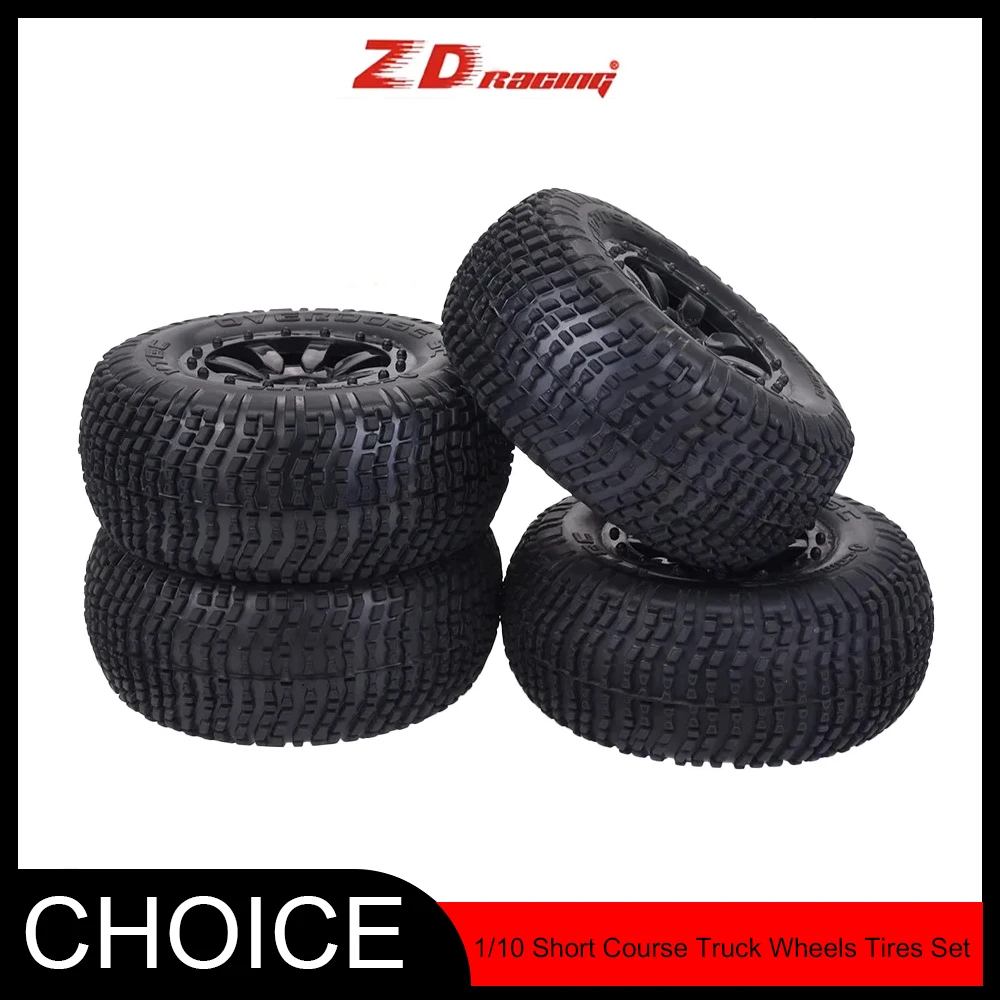 ZD Racing 4PCS 1/10 Short Course Truck Wheels Tires Set – for Traxxas Slash/HPI/Redcat/HSP/LRP RC Parts
ZD Racing 4PCS 1/10 Short Course Truck Wheels Tires Set – for Traxxas Slash/HPI/Redcat/HSP/LRP RC Parts