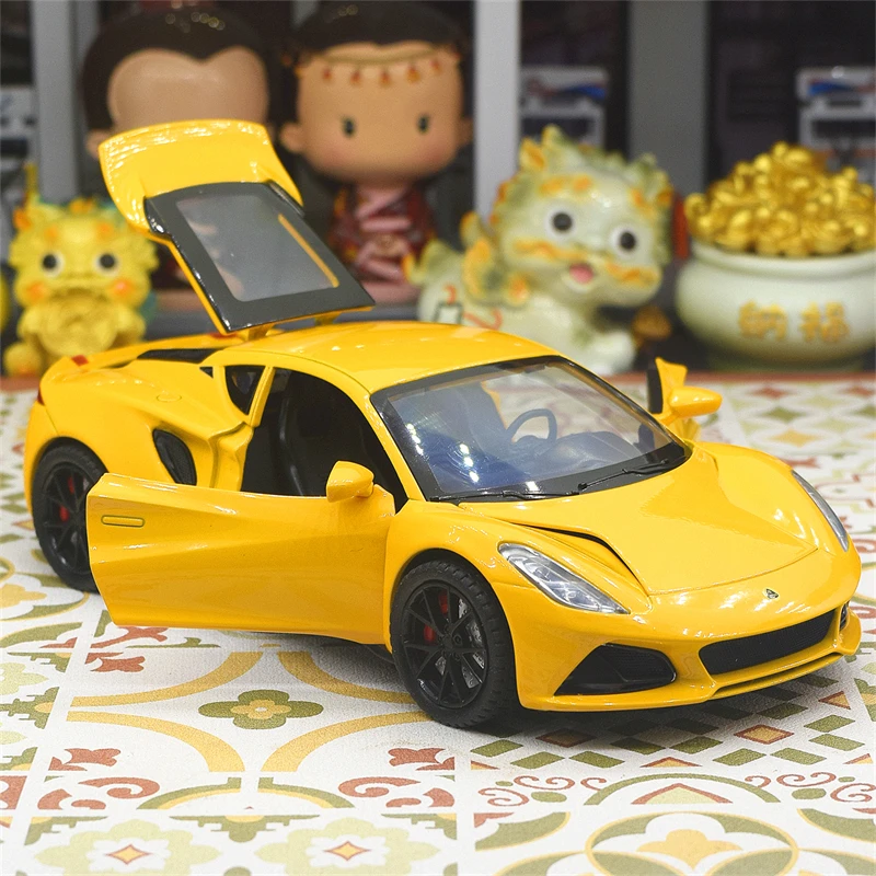1:24 Emira Alloy Car Model Diecast Toy Metal Car Sound & Light Model Interior Decorations Collection Gift For Boys
1:24 Emira Alloy Car Model Diecast Toy Metal Car Sound & Light Model Interior Decorations Collection Gift For Boys