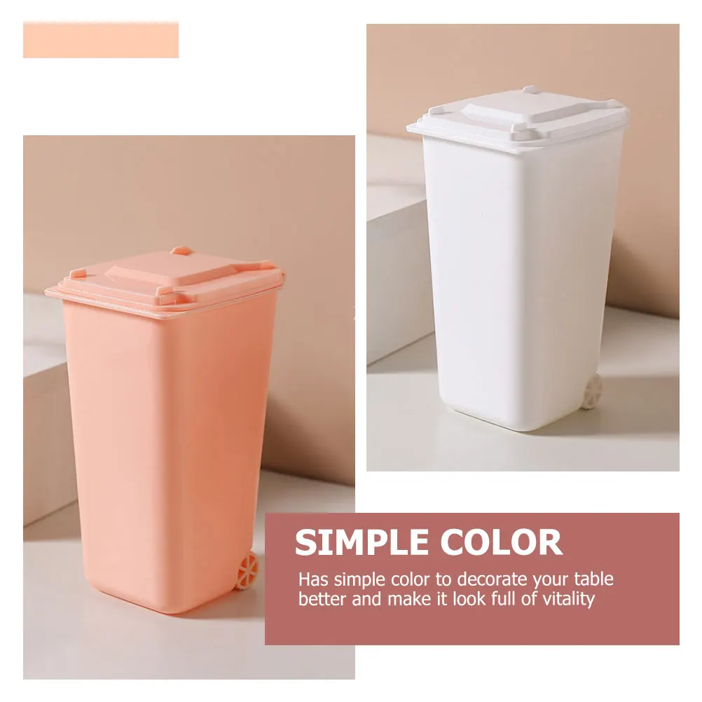 4pcs Desktop Trash Can Pen Holder Mini Bin Small Garbage Cans Lid Desk Organizer Safe Kids Play Area Table Top Hardware
4pcs Desktop Trash Can Pen Holder Mini Bin Small Garbage Cans Lid Desk Organizer Safe Kids Play Area Table Top Hardware