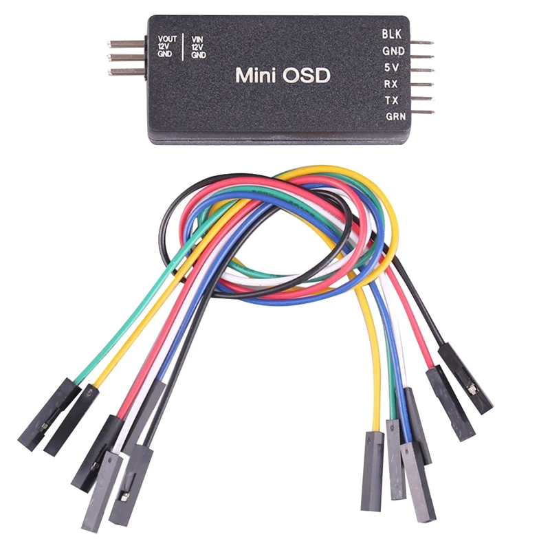 Flight Control Module Flight Control OSD Module Mini OSD Displayable Flight Data Module-A36G
Flight Control Module Flight Control OSD Module Mini OSD Displayable Flight Data Module-A36G