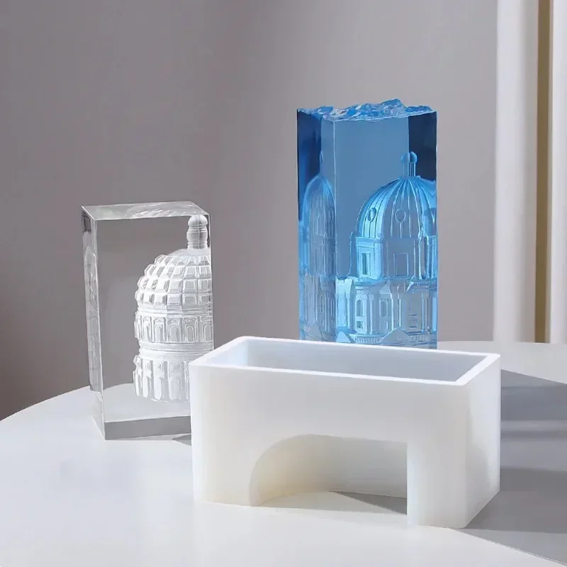 1Pcs 2026 New model Advanced European Dome Church Silicone Mold Roman Pantheon Relief Resin Mold for Desktop Decor
1Pcs 2026 New model Advanced European Dome Church Silicone Mold Roman Pantheon Relief Resin Mold for Desktop Decor