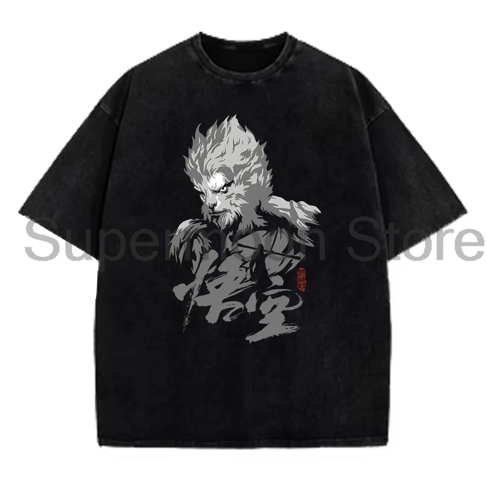 Футболка Wukong с черным мифом, Лидер продаж 2024, хлопковая Футболка с принтом «Game Merch», уличная одежда с коротким рукавом, топы для женщин и мужчин, одежда в стиле Харадзюку
Футболка Wukong с черным мифом, Лидер продаж 2024, хлопковая Футболка с принтом «Game Merch», уличная одежда с коротким рукавом, топы для женщин и мужчин, одежда в стиле Харадзюку