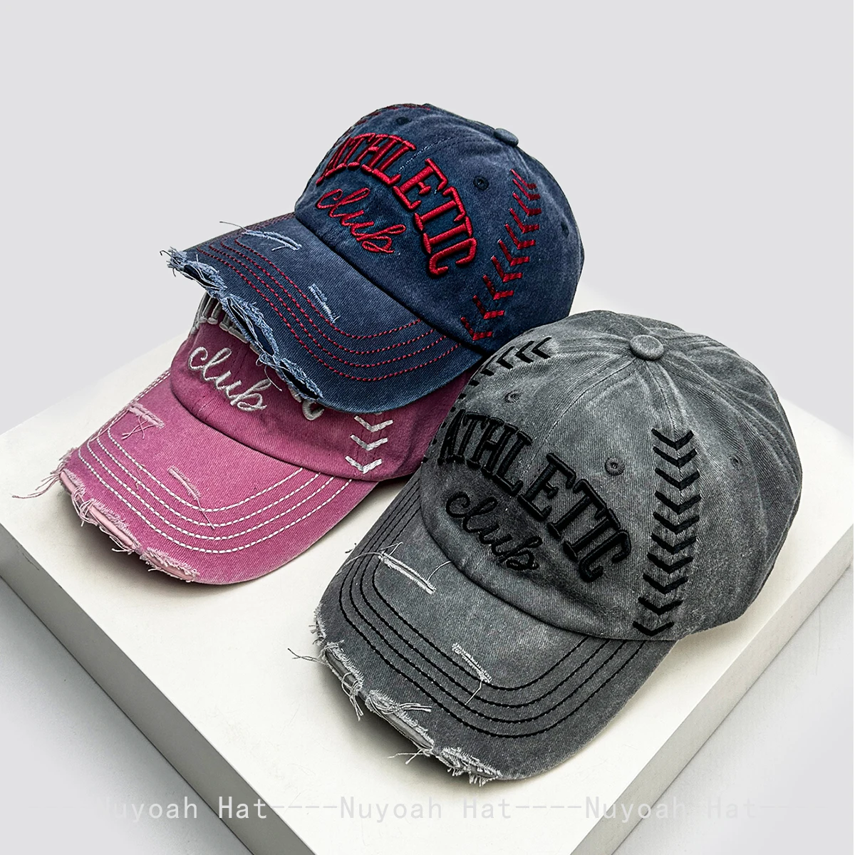 New Men Women American Broken 3D Letters Embroidery Baseball Hats Sunshade Retro Versatile Personal Peaked Caps Fashion Outdoor
New Men Women American Broken 3D Letters Embroidery Baseball Hats Sunshade Retro Versatile Personal Peaked Caps Fashion Outdoor