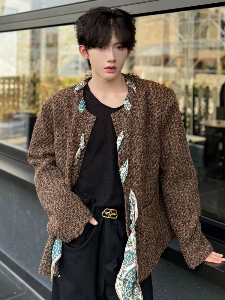 Faionable Slim Fit Men's Jaet 2025 Spring Autumn Trendy Versatile Korean Sle Ins irt Quali Polyester Fabric Casual ...
Faionable Slim Fit Men's Jaet 2025 Spring Autumn Trendy Versatile Korean Sle Ins irt Quali Polyester Fabric Casual ...