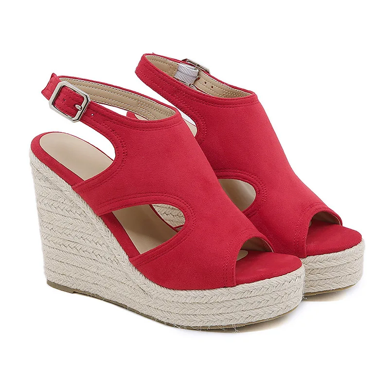 11cm Wedge Heel Women's Sandals Trend Women's Pumps and Heels Thick Bottom Platform Women's Slippers Woman Shoes Sandalias Mujer
11cm Wedge Heel Women's Sandals Trend Women's Pumps and Heels Thick Bottom Platform Women's Slippers Woman Shoes Sandalias Mujer