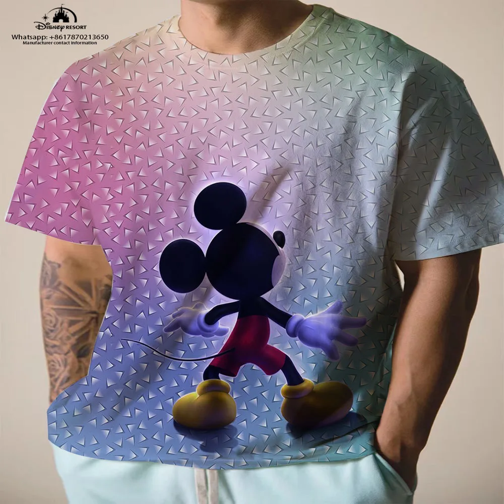 2024 Mickey Minnie hot-selling new round neck children's T-shirt summer Harajuku trendy men's short-sleeved Japanese tops
2024 Mickey Minnie hot-selling new round neck children's T-shirt summer Harajuku trendy men's short-sleeved Japanese tops