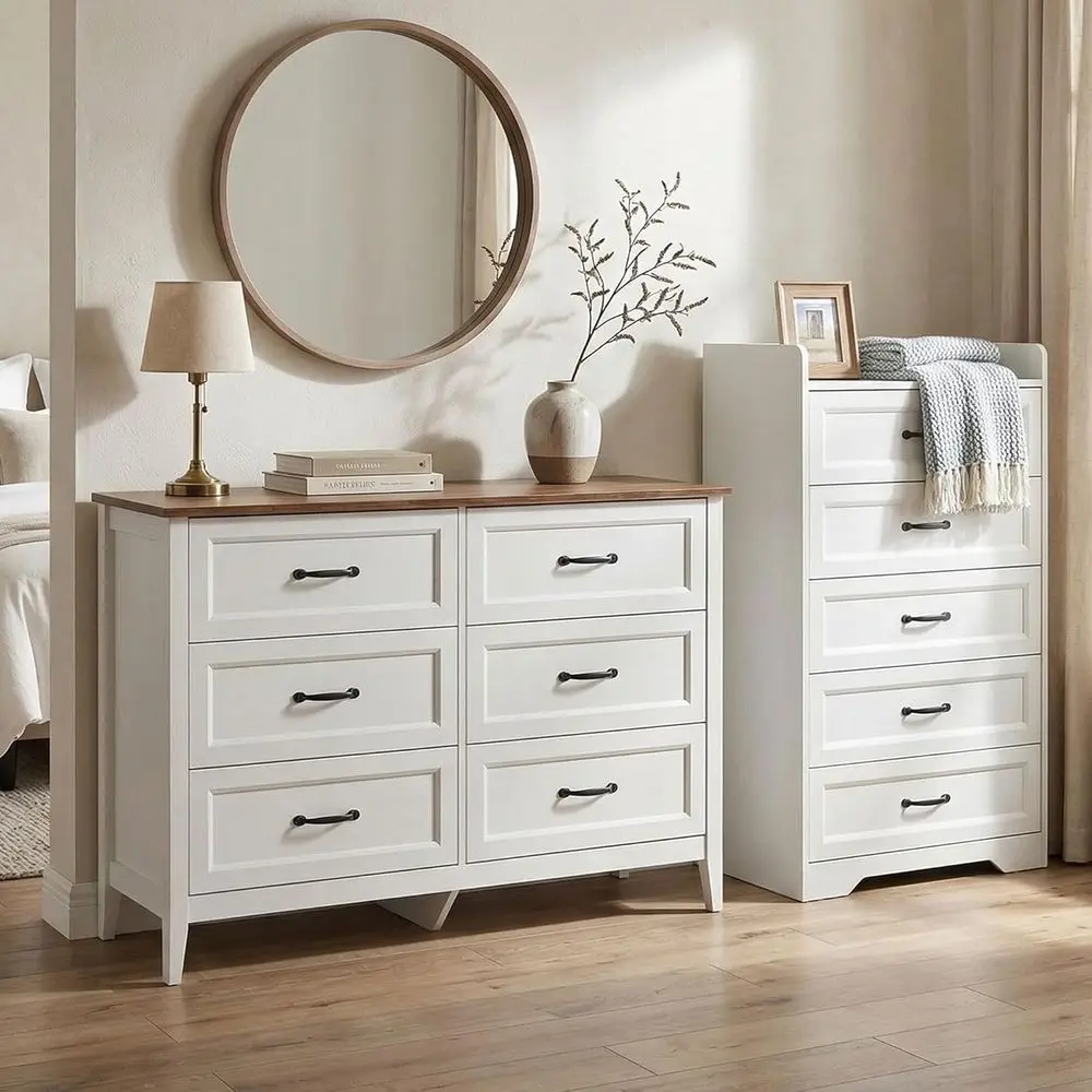 2-Piece Bedroom Furniture Set – Features a Dresser, Chest of Drawers, and Armchair Set, Perfect for Bedroom or Living Space
2-Piece Bedroom Furniture Set – Features a Dresser, Chest of Drawers, and Armchair Set, Perfect for Bedroom or Living Space