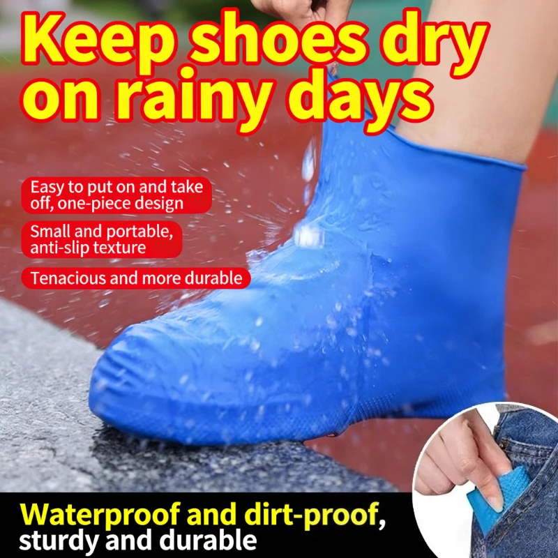 Резиновые чехлы для обуви от дождя, силиконовые защитные накладки на обувь, водонепроницаемые чехлы для обуви
Резиновые чехлы для обуви от дождя, силиконовые защитные накладки на обувь, водонепроницаемые чехлы для обуви