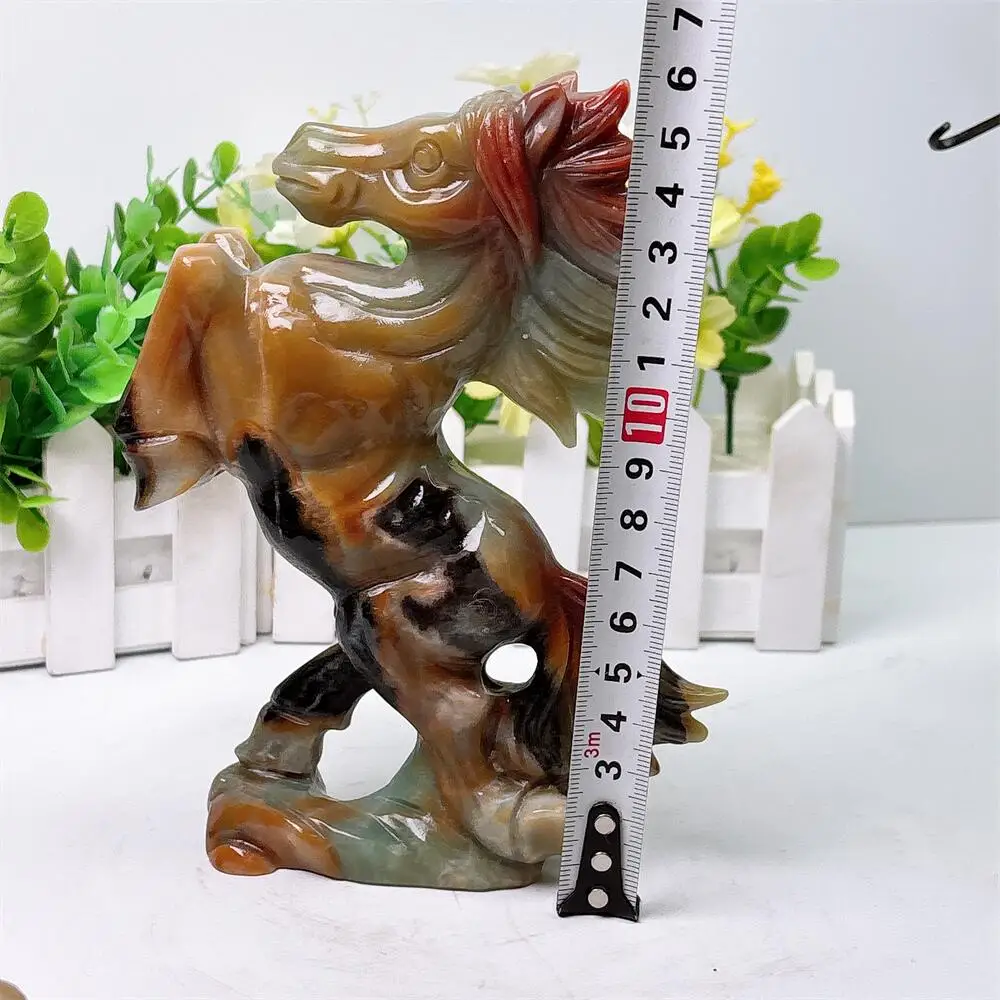 1PCS Natural Quartz Amazonite Horse Carving - Carved Statue Animal Fashion Home Ornament Art Collectible Gift
1PCS Natural Quartz Amazonite Horse Carving - Carved Statue Animal Fashion Home Ornament Art Collectible Gift