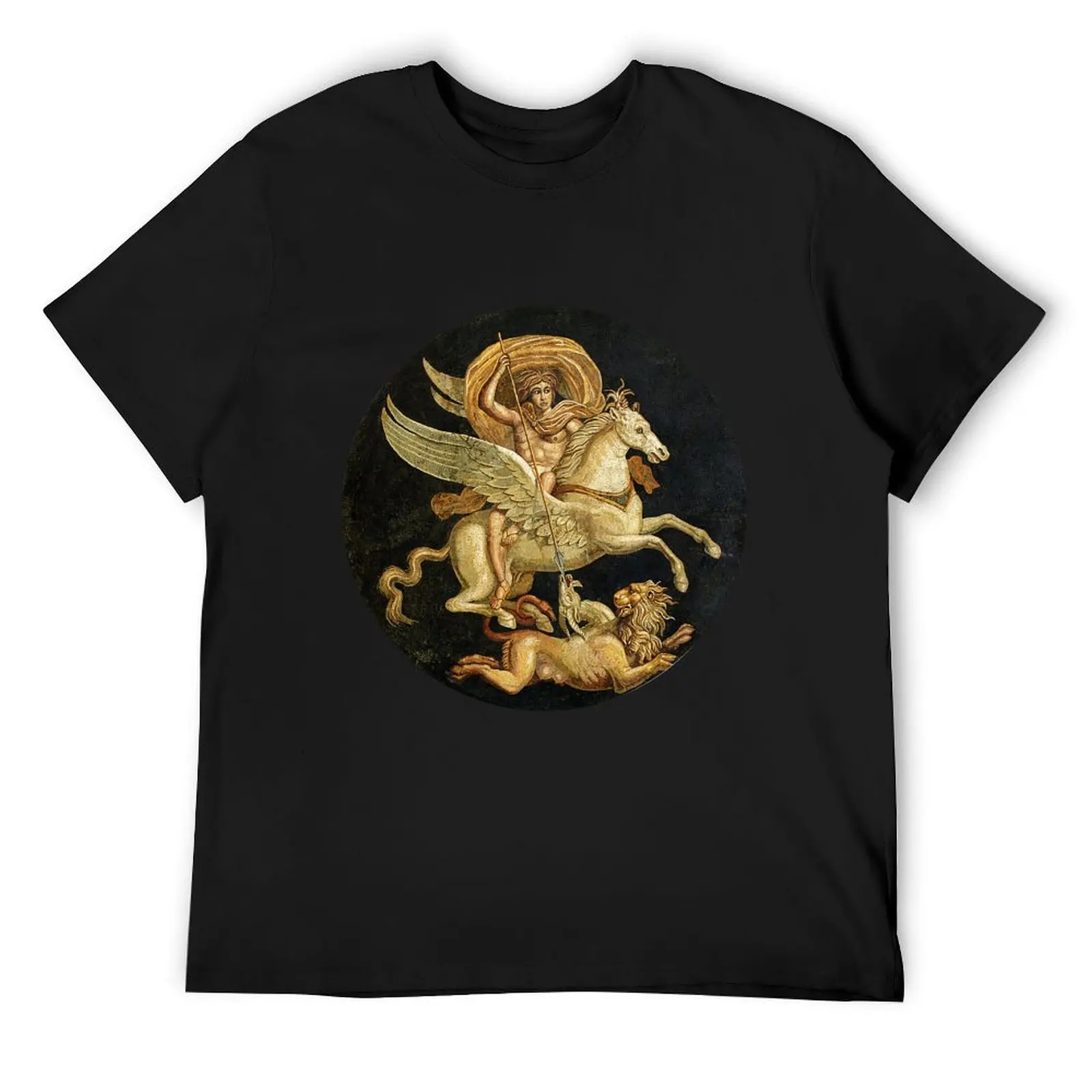 Bellerophon & the Chimera T-Shirt blanks Short sleeve tee new edition mens clothing
Bellerophon & the Chimera T-Shirt blanks Short sleeve tee new edition mens clothing
