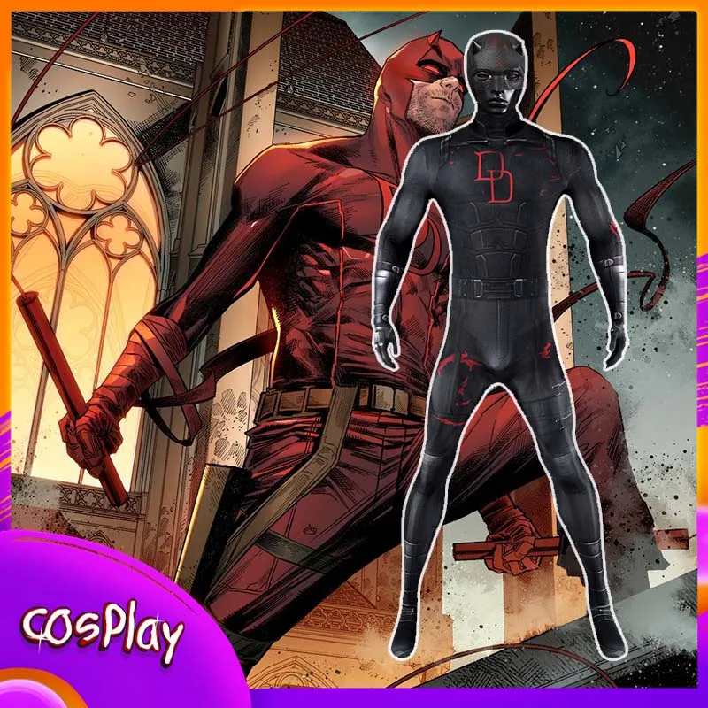 Daredevil Born Again 2 Cosplay Costume Matt Murdock Superhero Jumpsuit Halloween Comic-Con Party Carnival Cos Props Adult Gift
Daredevil Born Again 2 Cosplay Costume Matt Murdock Superhero Jumpsuit Halloween Comic-Con Party Carnival Cos Props Adult Gift