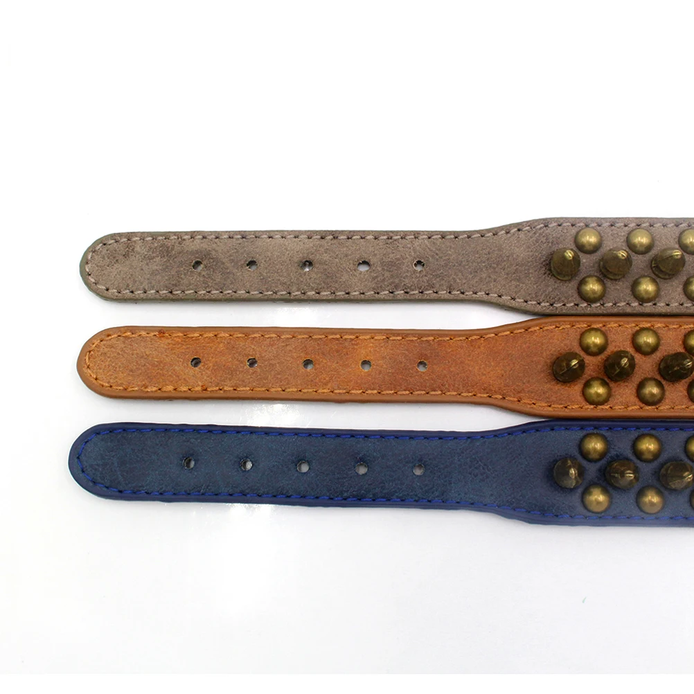 Anti Bite Collar Adjustable Dog Rivet Medium and Large Round Nail Pet Supplies Stylish XS Size
Anti Bite Collar Adjustable Dog Rivet Medium and Large Round Nail Pet Supplies Stylish XS Size