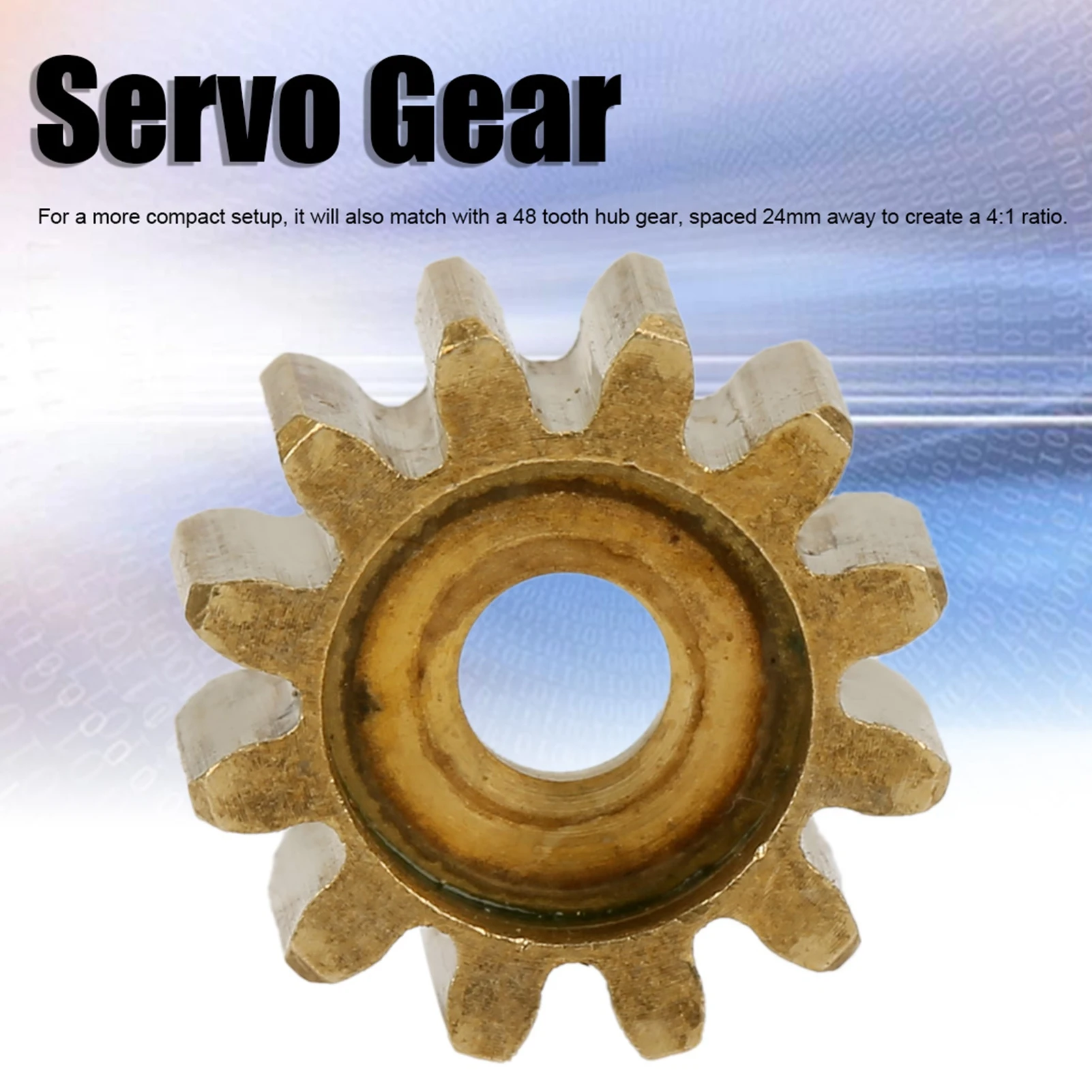 4305‑0025‑0012 Servo Gear 12 Tooth Brass Gear 25 Tooth Spline MOD 0.8 Gear Replacement Servo Parts Servo Gear Brass Gear
4305‑0025‑0012 Servo Gear 12 Tooth Brass Gear 25 Tooth Spline MOD 0.8 Gear Replacement Servo Parts Servo Gear Brass Gear