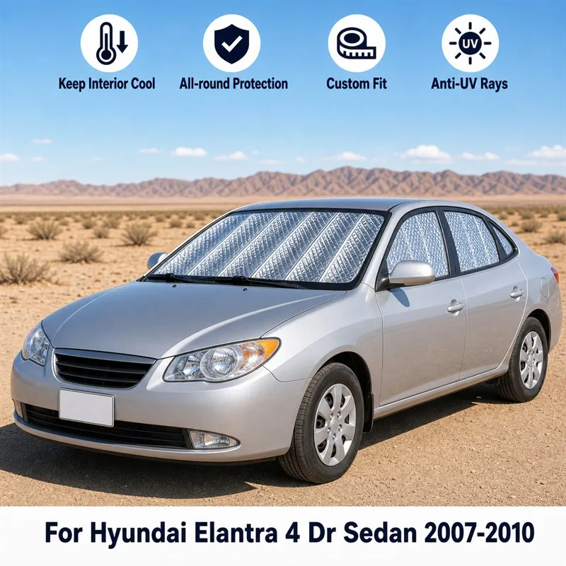 For Hyundai Elantra 4 Dr Sedan 2007-2010 Full Set Car Window Sunshades UV Block Privacy Heat Insulated Foldable Car Curtain
For Hyundai Elantra 4 Dr Sedan 2007-2010 Full Set Car Window Sunshades UV Block Privacy Heat Insulated Foldable Car Curtain