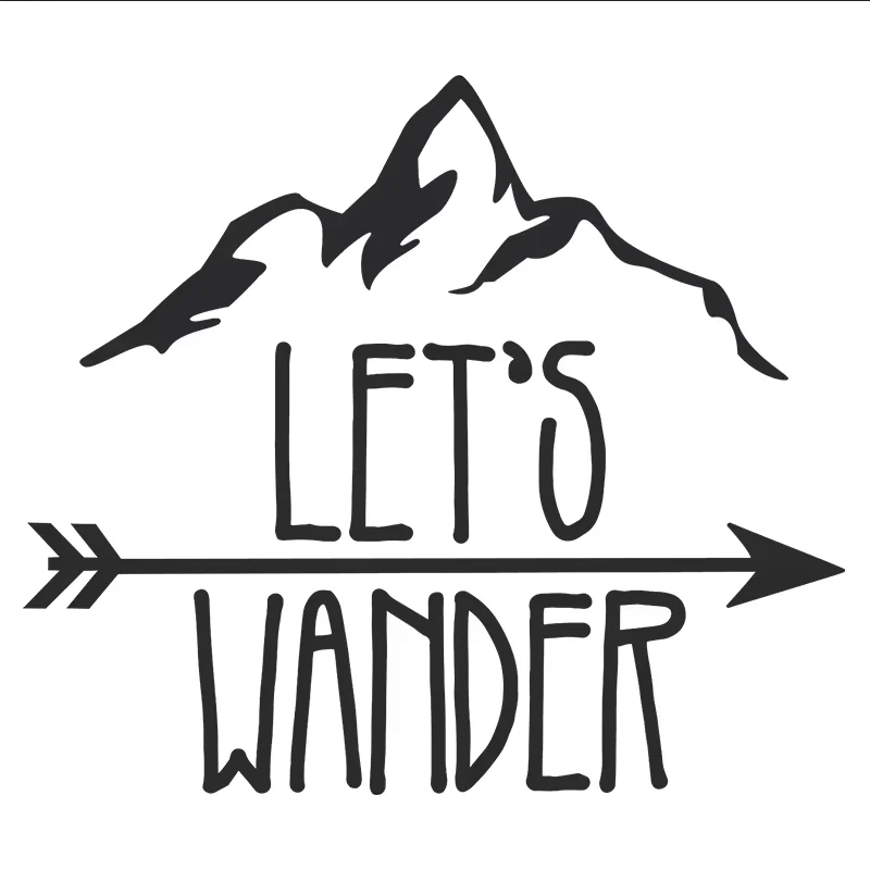 17*14,9 см LETS WANDER для кемпинга и пешего туризма, стиль автомобиля, оконный бампер, аксессуары для мотоциклов, украшение, виниловая наклейка на автомобиль
17*14,9 см LETS WANDER для кемпинга и пешего туризма, стиль автомобиля, оконный бампер, аксессуары для мотоциклов, украшение, виниловая наклейка на автомобиль