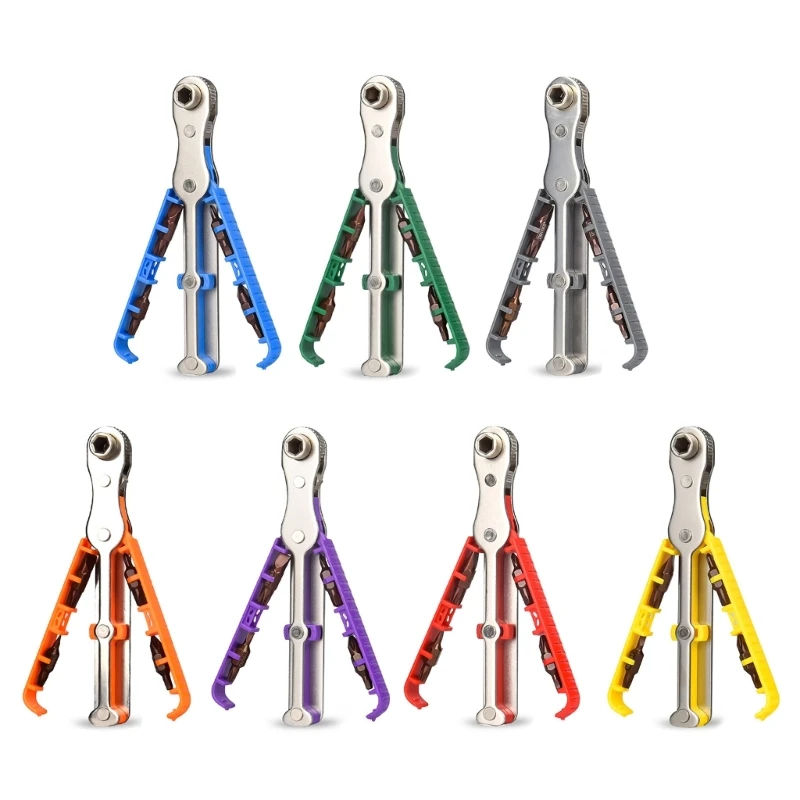 Mini Ratchet Screwdriver Set 90 Degree Mini Offset Reversibly Handle Multifunctional Drill Bit
Mini Ratchet Screwdriver Set 90 Degree Mini Offset Reversibly Handle Multifunctional Drill Bit