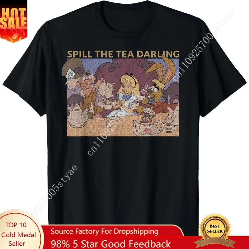 Disney Alice in Wonderland Group Shot Spill The Tea Darling T-Shirt
Disney Alice in Wonderland Group Shot Spill The Tea Darling T-Shirt