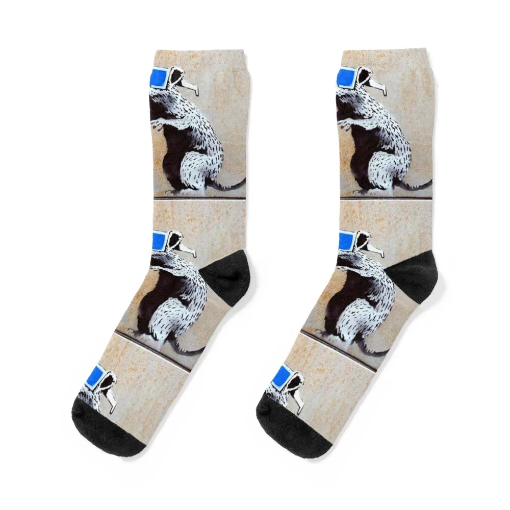Banksy, Rat With 3D Glasses – Graffiti Street Art Socks Hiking boots luxe Rugby set Socks For Girls Men's
Banksy, Rat With 3D Glasses – Graffiti Street Art Socks Hiking boots luxe Rugby set Socks For Girls Men's