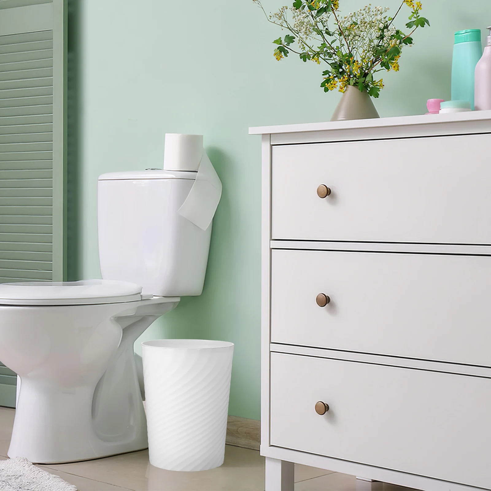 Kitchen Trash Can Large Capacity Modern Garbage Bucket Home Bedroom Bathroom Living Waste Storage Plastic
Kitchen Trash Can Large Capacity Modern Garbage Bucket Home Bedroom Bathroom Living Waste Storage Plastic