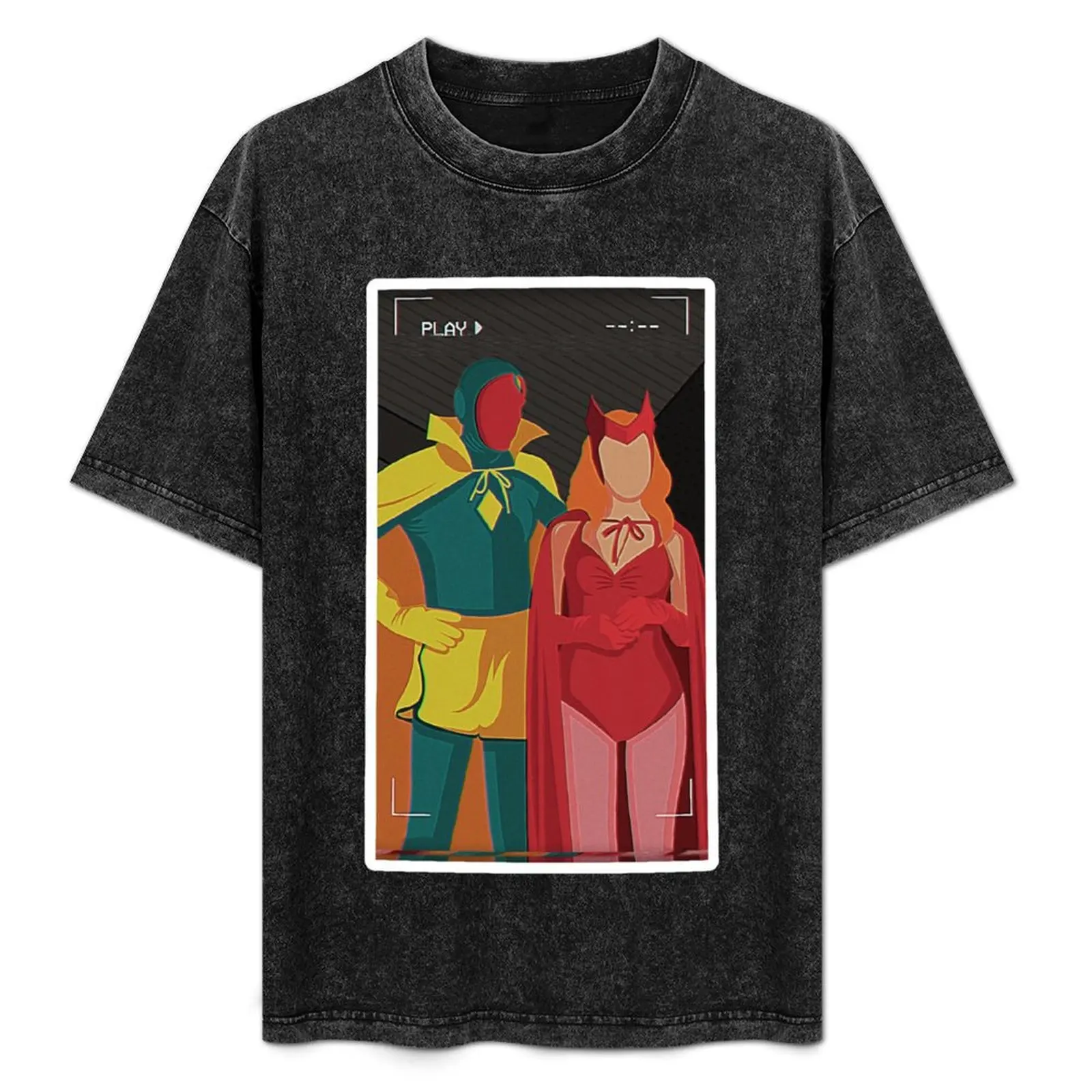 Wanda & Vision Halloween T-Shirt kawaii clothes customizeds vintage t shirts cotton t shirt men
Wanda & Vision Halloween T-Shirt kawaii clothes customizeds vintage t shirts cotton t shirt men