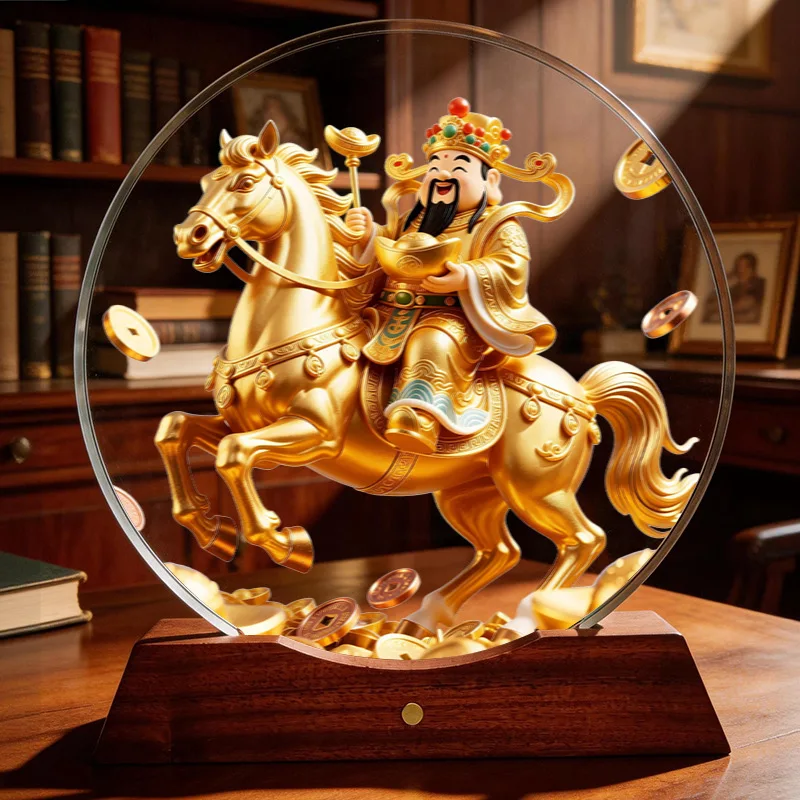Round Horse Statue Home Decor Luxury Craft Ornament Good Luck For Year Of The Horse Housewarming Gift Entrance Decoration
Round Horse Statue Home Decor Luxury Craft Ornament Good Luck For Year Of The Horse Housewarming Gift Entrance Decoration