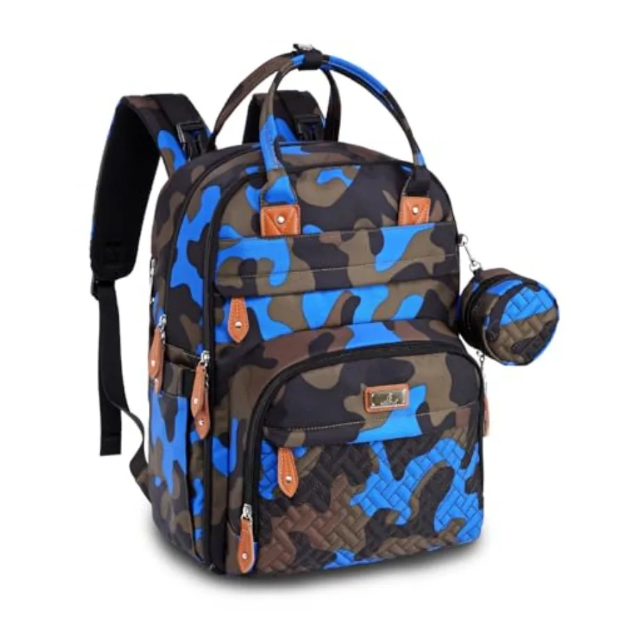 BabbleRoo Diaper Bag Backpack - Baby Essentials Travel Tote - Multi Function Water Resistant Diaper Bag Travel Essentials Baby
BabbleRoo Diaper Bag Backpack - Baby Essentials Travel Tote - Multi Function Water Resistant Diaper Bag Travel Essentials Baby