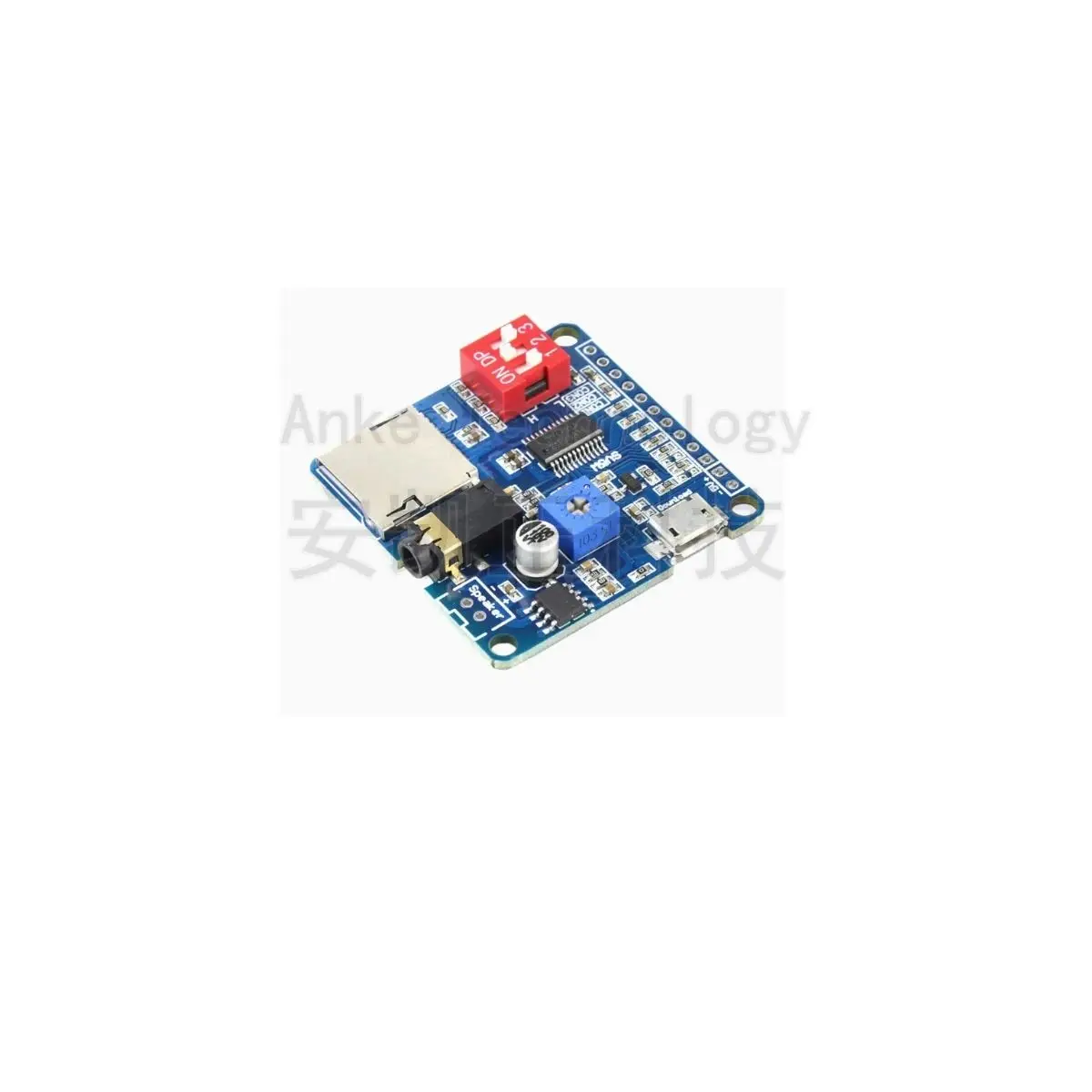 DY-SV5W Модуль воспроизведения голоса Плата декодирования MP3 UART Контроллер последовательного порта IO Триггер USB Загрузка вспышки
DY-SV5W Модуль воспроизведения голоса Плата декодирования MP3 UART Контроллер последовательного порта IO Триггер USB Загрузка вспышки