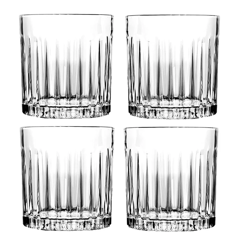 4PCS Whiskey Glass, 310ml Crafted Double Old Fashioned Heavy Base Rocks Glasses for Scotch Set of 4
4PCS Whiskey Glass, 310ml Crafted Double Old Fashioned Heavy Base Rocks Glasses for Scotch Set of 4