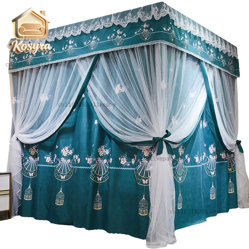 Double-layer mosquito net bed curtain integrated household European with bracket 1.8m mosquito net princess wind shading bed
Double-layer mosquito net bed curtain integrated household European with bracket 1.8m mosquito net princess wind shading bed