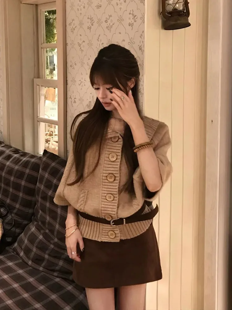 Женский свободный вязаный открытый кардиган, осень-зима 2022, новинка Sle Lazy Faion, высококачественный свитер в стиле ретро с капюшоном
Женский свободный вязаный открытый кардиган, осень-зима 2022, новинка Sle Lazy Faion, высококачественный свитер в стиле ретро с капюшоном