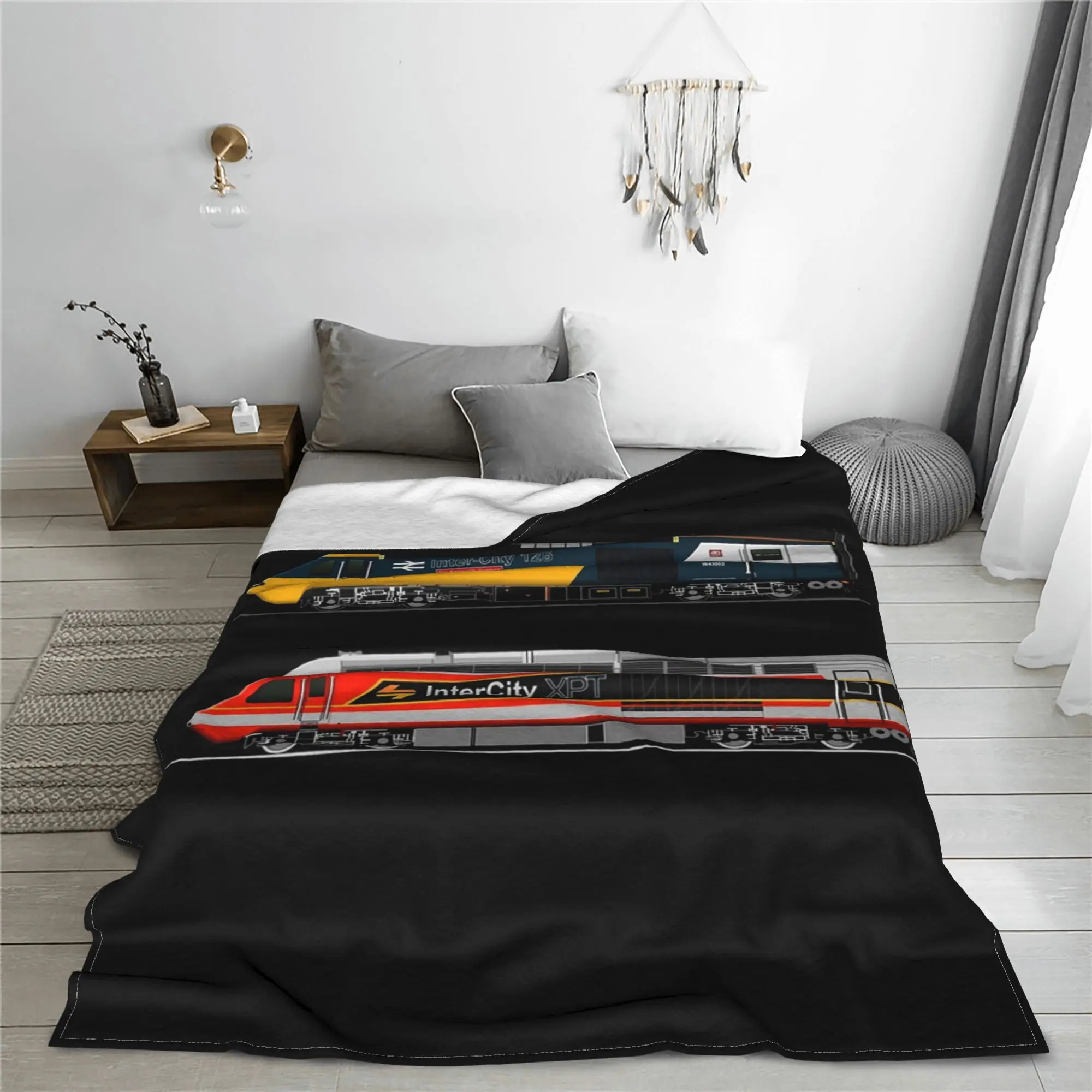 Intercity Trains Blanket Soft Warm Flannel Throw Blanket Plush for Bed Living room Picnic Travel Home Sofa
Intercity Trains Blanket Soft Warm Flannel Throw Blanket Plush for Bed Living room Picnic Travel Home Sofa
