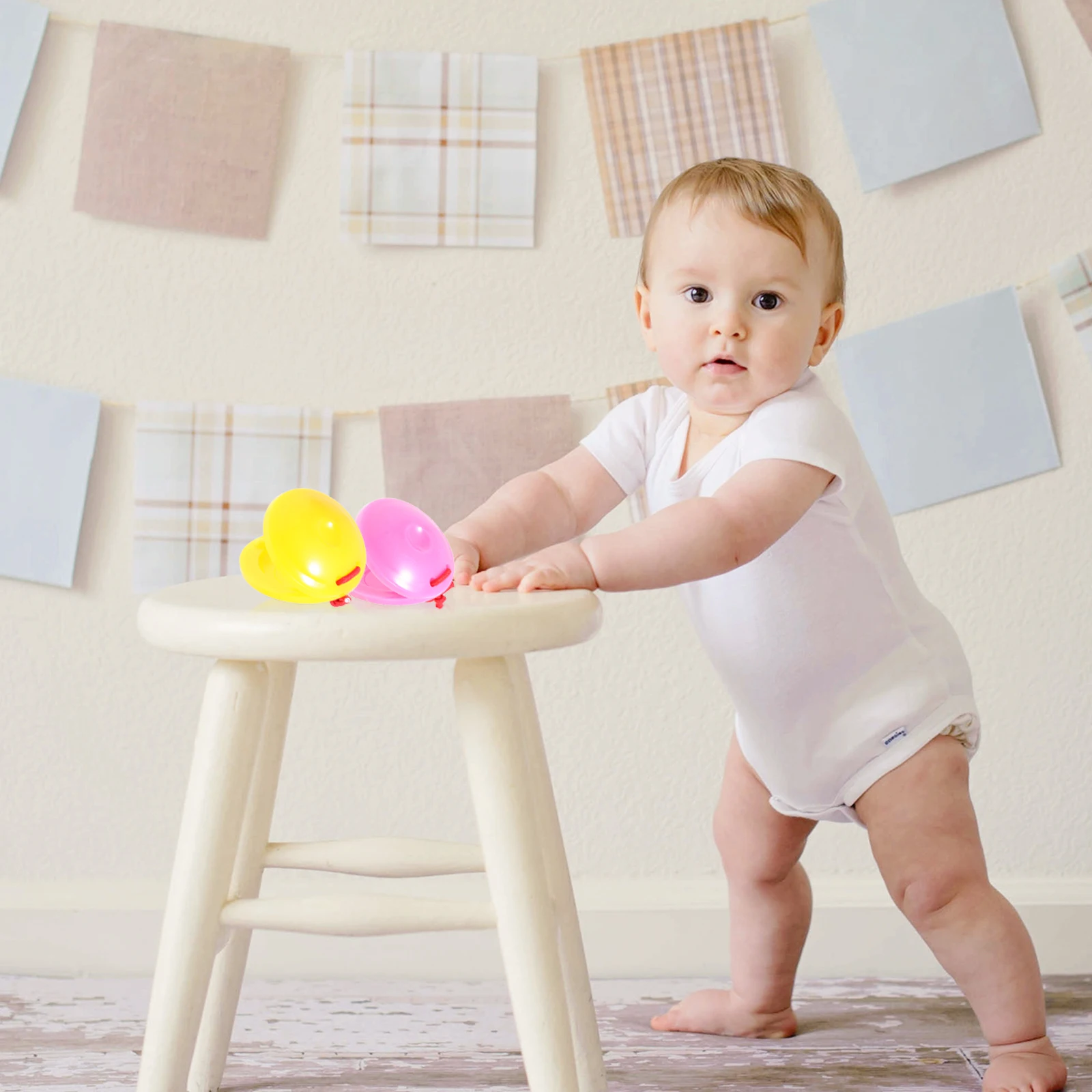 24pcs Colorful Dance Boards Music For Early Education Smooth Edge Plastic Percussion Instruments Educational Playthings
24pcs Colorful Dance Boards Music For Early Education Smooth Edge Plastic Percussion Instruments Educational Playthings