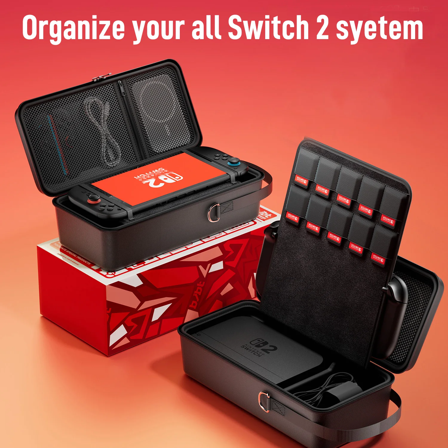 Чехол для переноски, совместимый с консолью Switch 2, портативная сумка для хранения для Switch 2, дорожная сумка, защитный чехол для Switch 2
Чехол для переноски, совместимый с консолью Switch 2, портативная сумка для хранения для Switch 2, дорожная сумка, защитный чехол для Switch 2