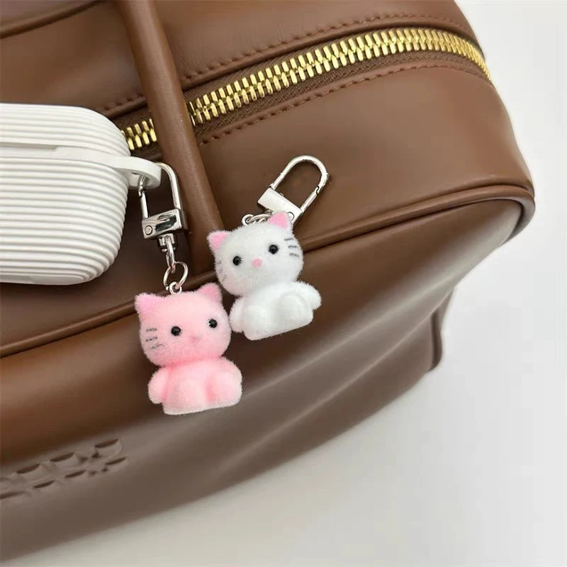 Kawaii Flocking Kitten Keychain Cute Cat Keyring Lovely Bag Pendant Backpack Hanging Decoration Key Accessories For Girl Gifts
Kawaii Flocking Kitten Keychain Cute Cat Keyring Lovely Bag Pendant Backpack Hanging Decoration Key Accessories For Girl Gifts