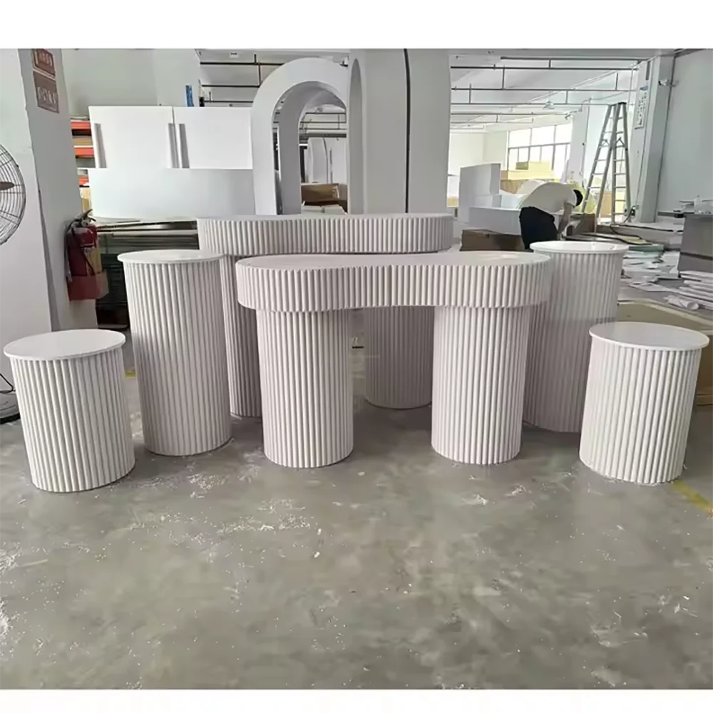 Wedding Event Birthday Party Decorations Modern Custom White Pvc Stand Cake Table Plinth Set
Wedding Event Birthday Party Decorations Modern Custom White Pvc Stand Cake Table Plinth Set