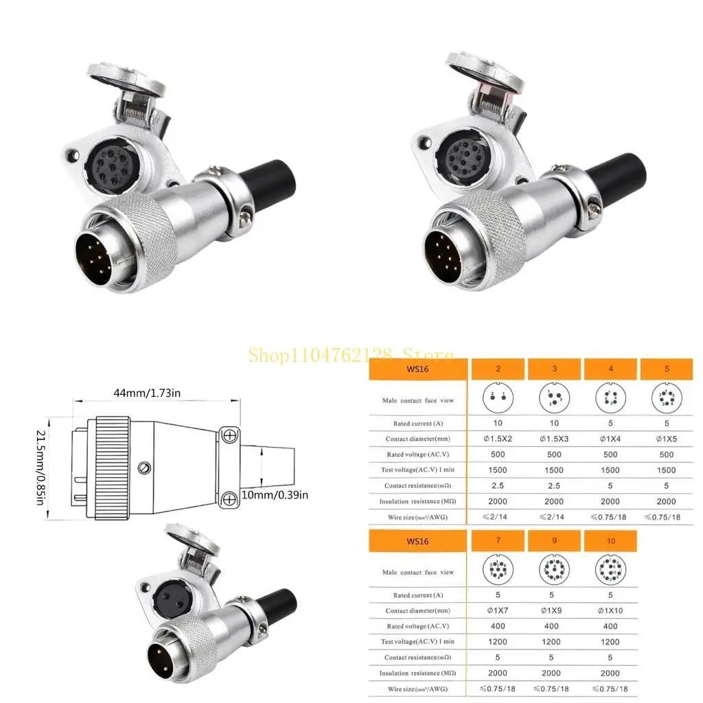 Профессиональный штекер WS16TQ + ZG, промышленный комплект, набор авиационных штекеров, безопасный и стабильный набор круглого
Профессиональный штекер WS16TQ + ZG, промышленный комплект, набор авиационных штекеров, безопасный и стабильный набор круглого