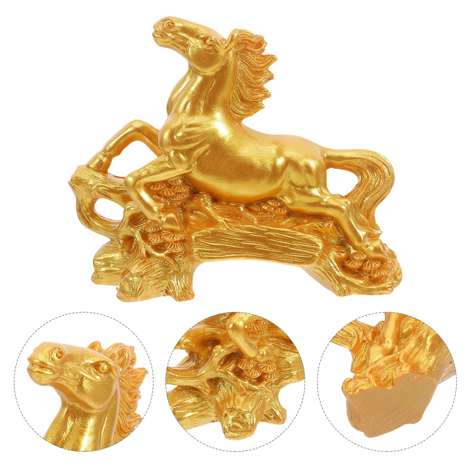 Resin Horse Statue Symbol of Success and Prosperity for Desktop Car Dashboard Decoration Zodiac Animal Ornament Elegant Home
Resin Horse Statue Symbol of Success and Prosperity for Desktop Car Dashboard Decoration Zodiac Animal Ornament Elegant Home