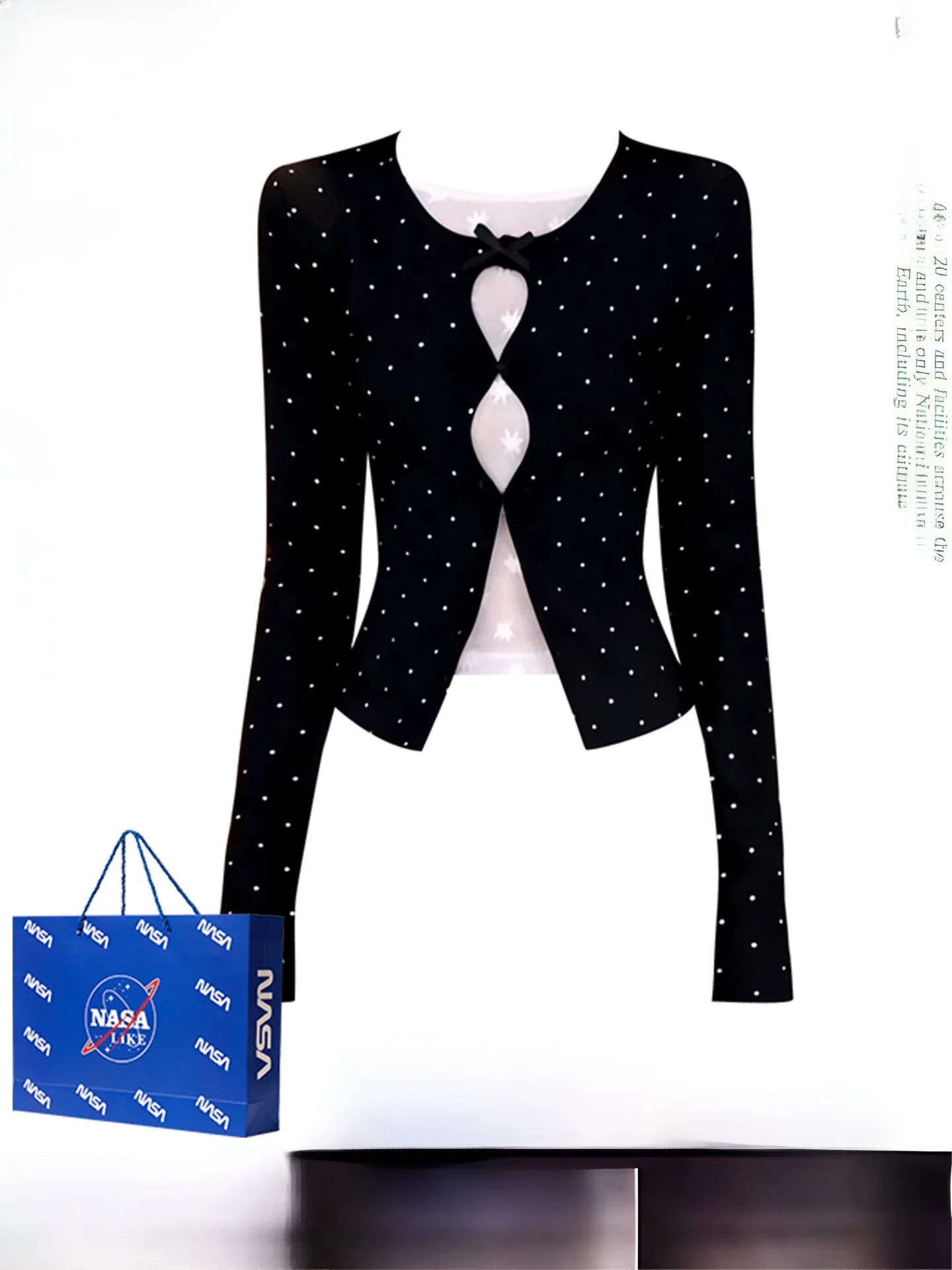 Korean Sle Sweet Spicy Long Sve T-irt Women's Spring Anti-Aging Slimming Versatile INS Top Lace Splicing Polka Dot
Korean Sle Sweet Spicy Long Sve T-irt Women's Spring Anti-Aging Slimming Versatile INS Top Lace Splicing Polka Dot