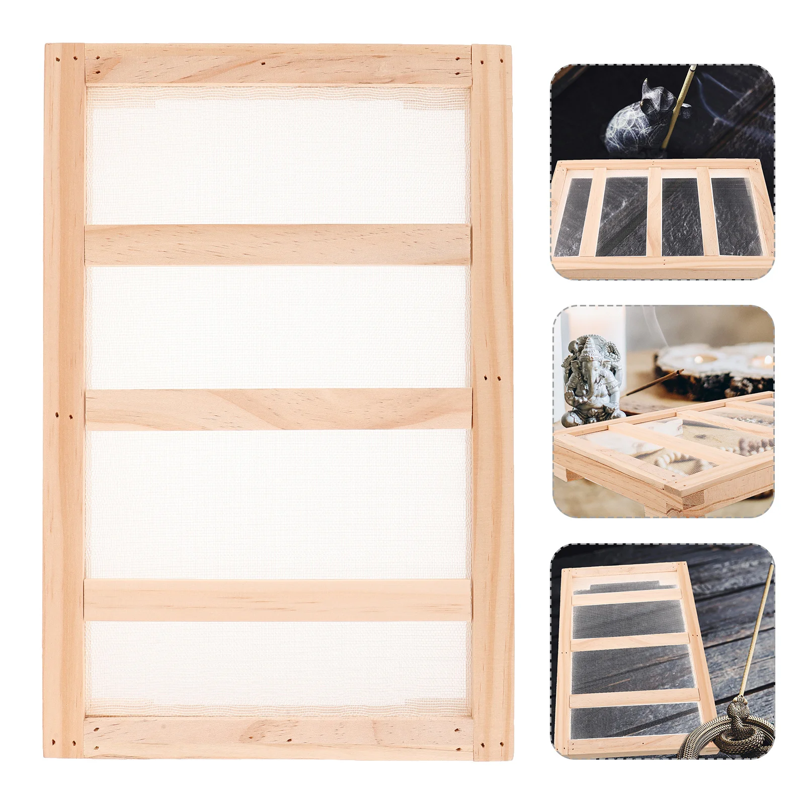 Incense Coil Making Tool Wooden Mesh Drying Net Tray Line Incense Press Mold Drying Board Making Tools Stackable Mesh
Incense Coil Making Tool Wooden Mesh Drying Net Tray Line Incense Press Mold Drying Board Making Tools Stackable Mesh