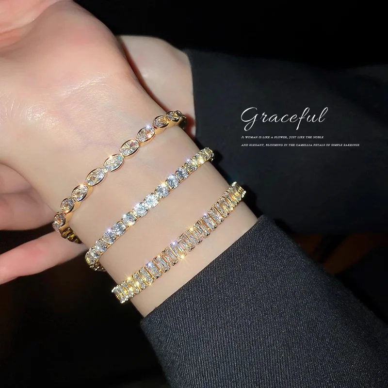 925 silver, zircon bracelet for women, light luxury niche exquisite, fashion accessories, wedding party birthday gift
925 silver, zircon bracelet for women, light luxury niche exquisite, fashion accessories, wedding party birthday gift