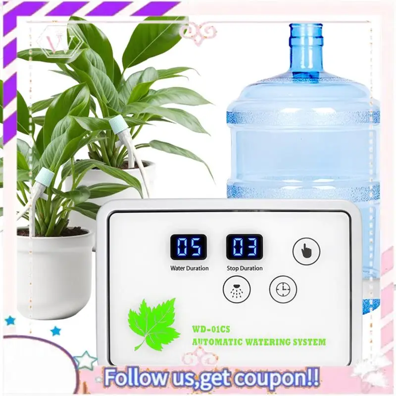 Premium Timeable Plant Waterer Automatic Watering System Pump Adjustable Drip-Arrow Plant Waterer Timer
Premium Timeable Plant Waterer Automatic Watering System Pump Adjustable Drip-Arrow Plant Waterer Timer