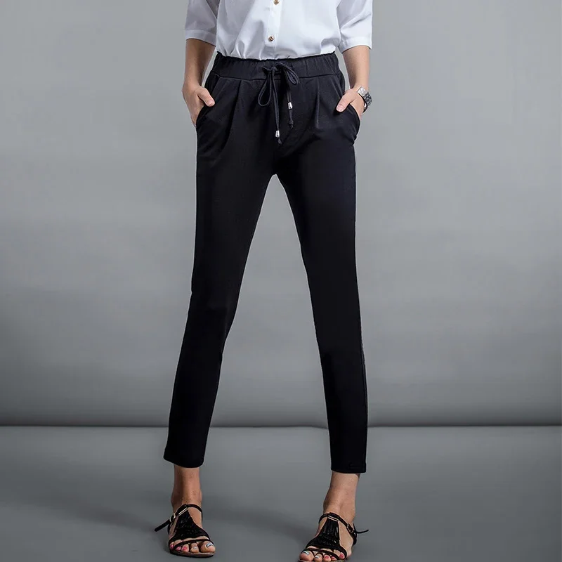 Autumn Ankle Length Pants M - 6XL 3XL 4XL 5XL High Waist Drawstring Casual Solid Straight Women Clothing
Autumn Ankle Length Pants M - 6XL 3XL 4XL 5XL High Waist Drawstring Casual Solid Straight Women Clothing