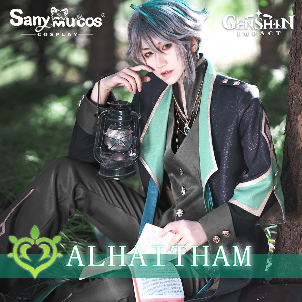 【In Stock】SanyMuCos Genshin Impact Alhaitham Cosplay Costume Classical Suit With Long Coat Sumeru Alhaitham Wig Party Clothing
【In Stock】SanyMuCos Genshin Impact Alhaitham Cosplay Costume Classical Suit With Long Coat Sumeru Alhaitham Wig Party Clothing